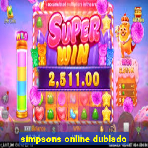 simpsons online dublado